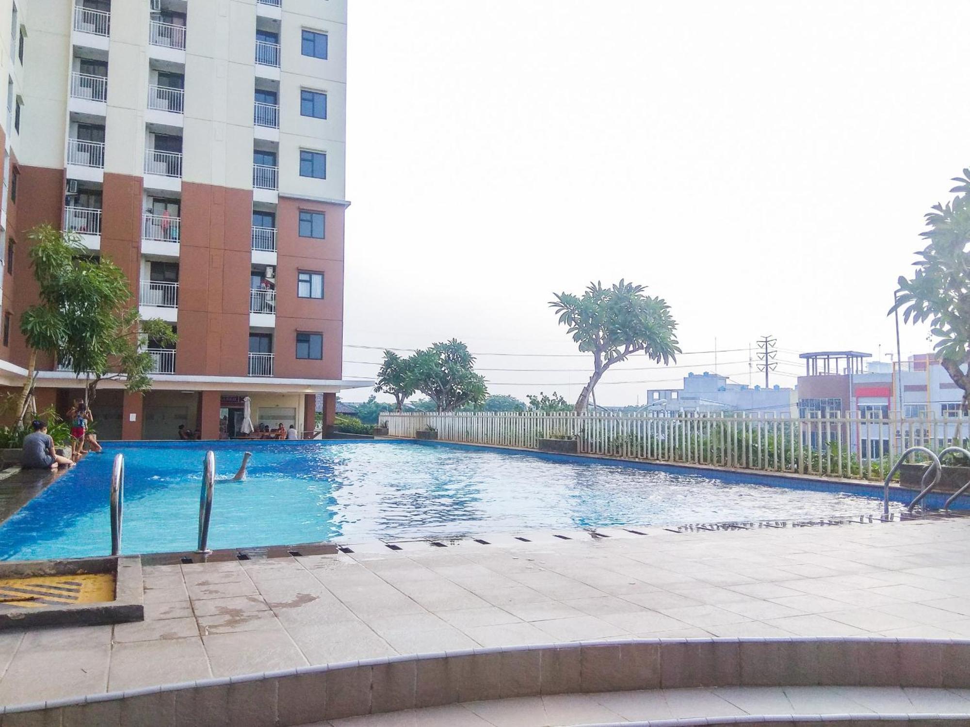 Comfortable And Tidy 2br Lagoon Town Square By Travelio Apartemen *